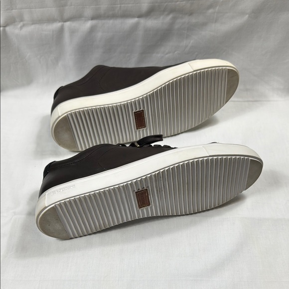 Men's Brown Leather Sneakers - Picture 5 of 7